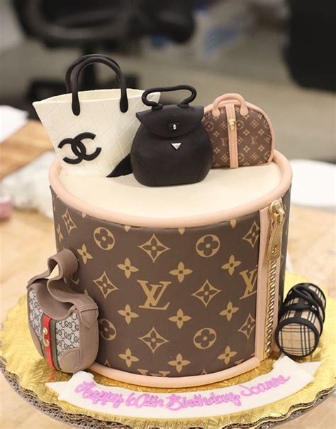 louis vuitton handbag birthday cake|Louis Vuitton birthday cake ideas.